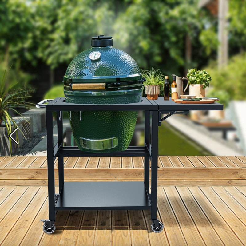 Glacenox Grill Stand For Big Green Egg Accessories, Outdoor Green